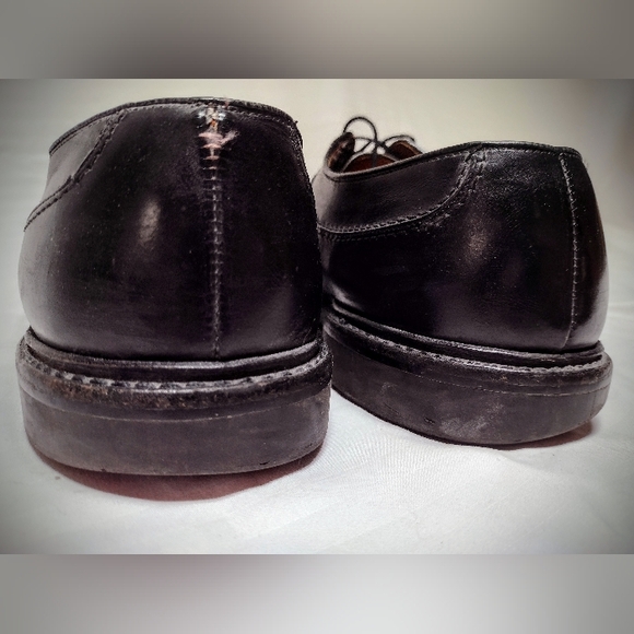 Men's Size 11.5 Allen Edmonds Norse Black Leather Dress Shoe Excellent Condition - Picture 6 of 11